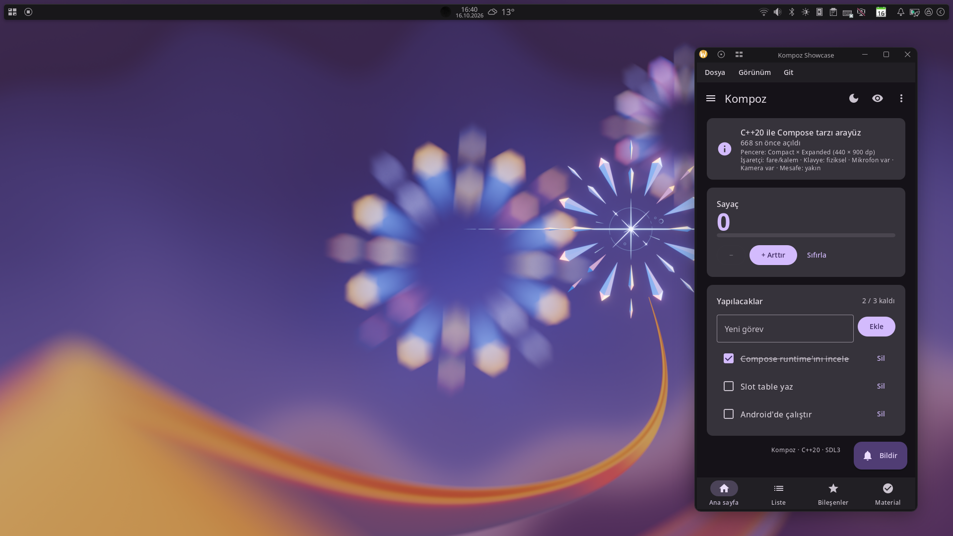 Dynamic color 16